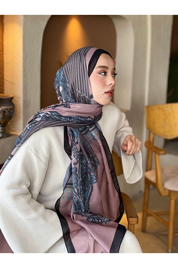 شال ميسلينا بنمط لينا - 2