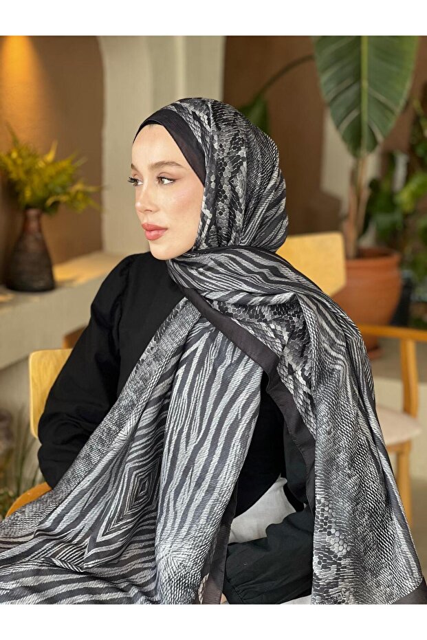 شال لينا بنمط الترتر - 2