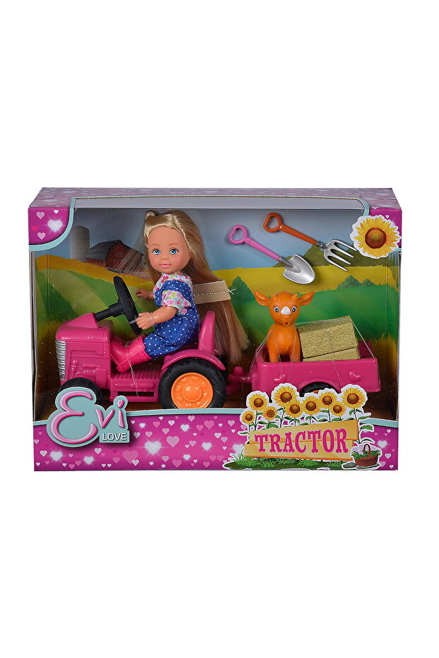 Evička s traktorom - 1