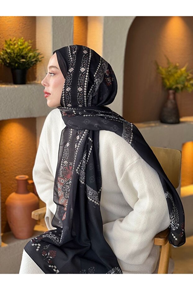 Mekselina Pattern Lina Shawl - 1