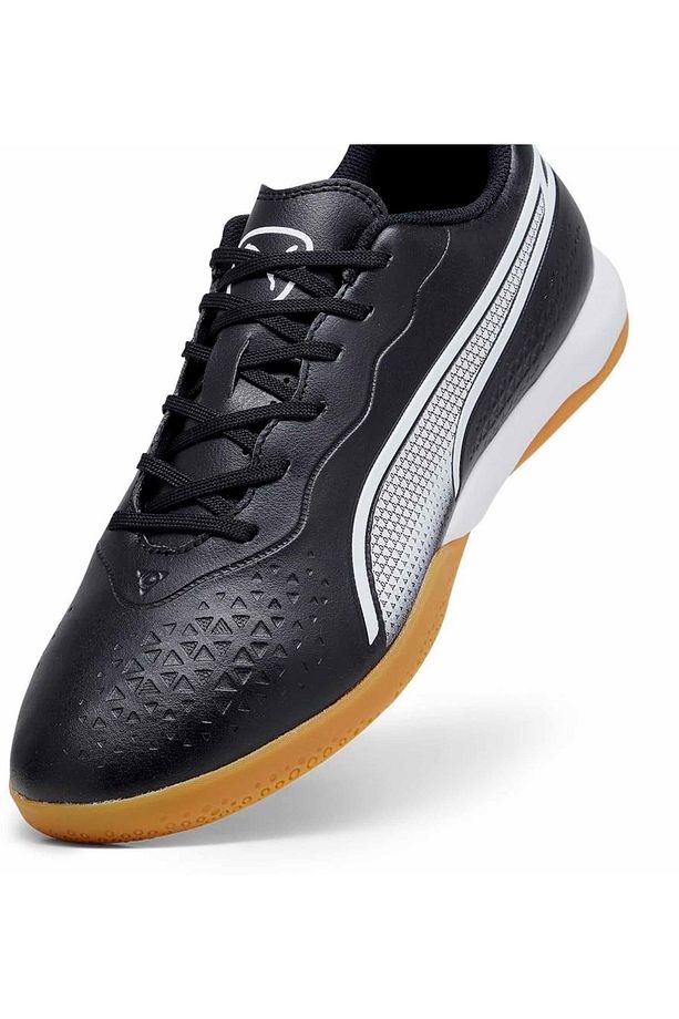 King Match It 107261-01 Profesyonel Futsal Tenis Salon Ayakkabısı Siyah - 5
