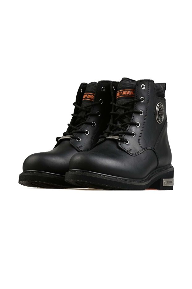 025G100128 Jim Deri Unisex Bot SİYAH - 4