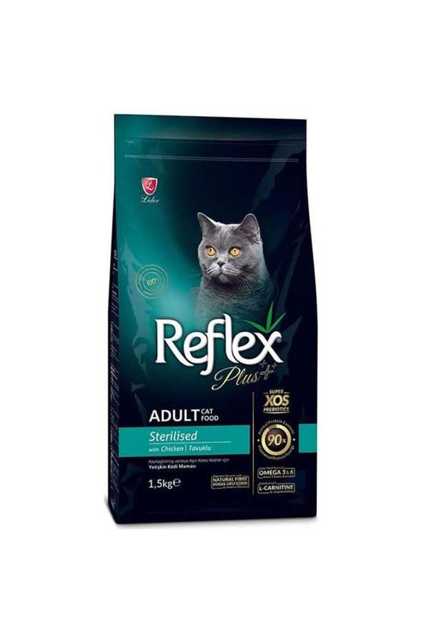 Plus Tavuklu Yetişkin Kısırlaştırılmış Kedi Maması 1.5 Kg - 1