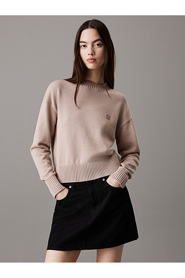 CK EMBRO BADGE SWEATER - 1