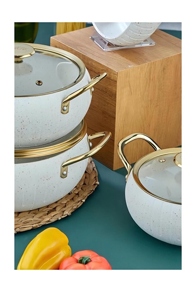 Hare 7 Parça Granit Döküm Set - 3