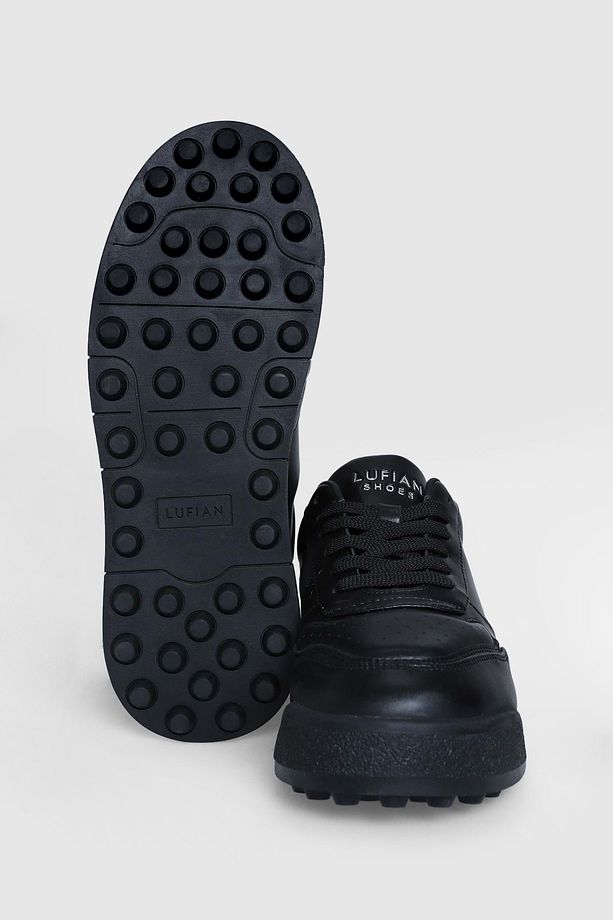 112230192 Noah Sneaker Erkek Deri Ayakkabı Siyah - 6