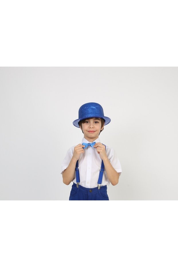 Hat Cobalt Blue Shiny April 23 October 29 November 19 May Show Attire