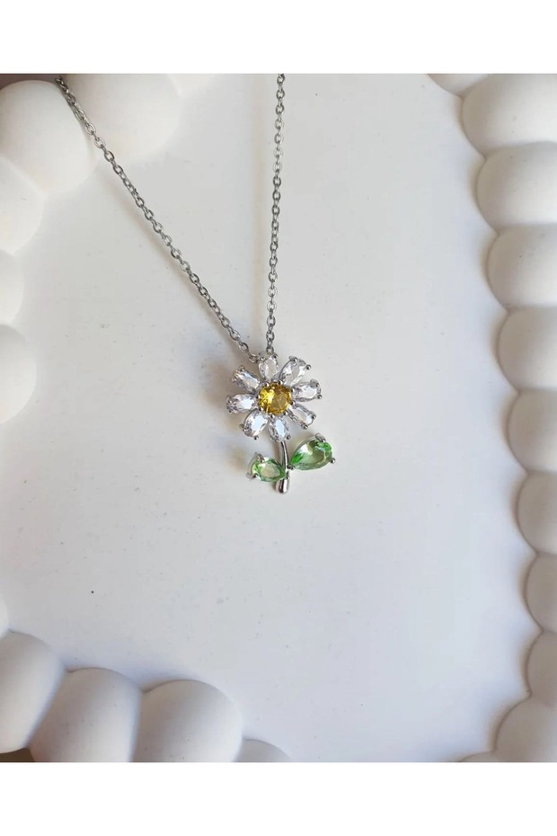Daisy Necklace Steel Not Tarnish Stainless Invoiced