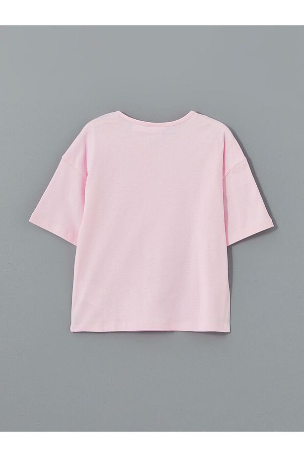 Bisiklet Yaka Hello Kitty Baskılı Kız Çocuk Pijama Takımı - 3