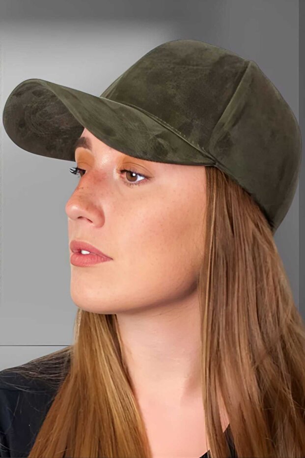 Unisex Suede Adjustable Baseball Cap Hat - 3