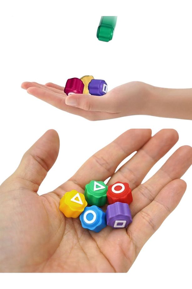 Squid Game Özel Set: Tabut Tasarımlı 5 Taş Oyunu + 10 Adet Oyun Davet Kartı - 4