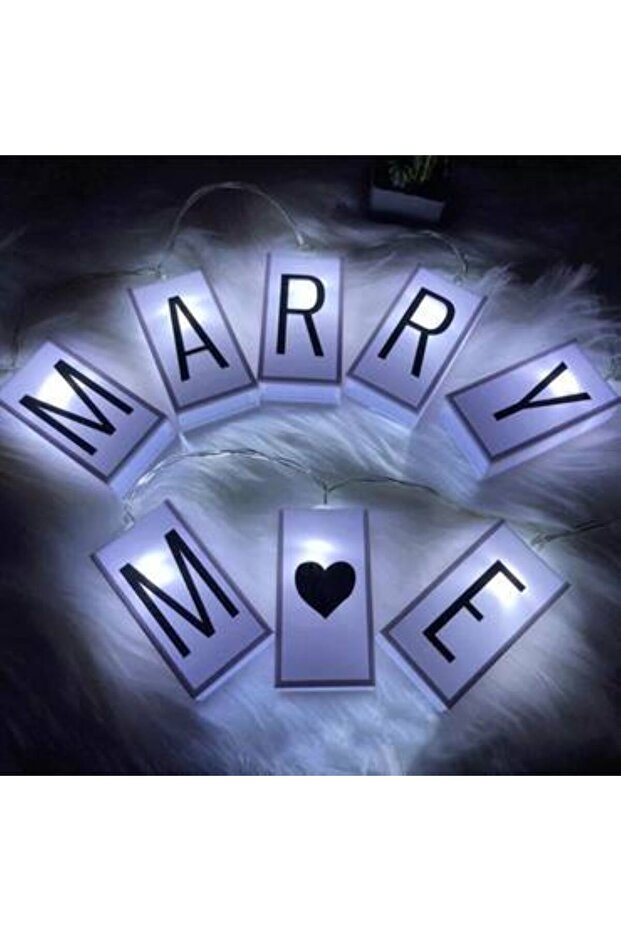 Battery operated glowing cube letters rope that can change letters and numbers