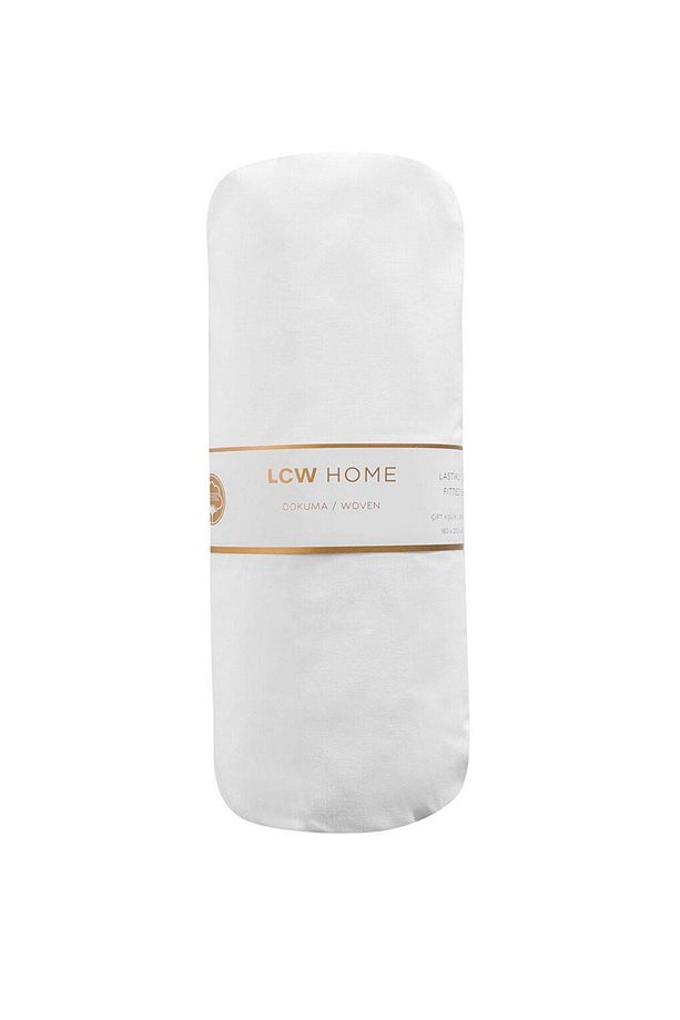 LCW HOME Pamuklu Çift Kişilik Lastikli Çarşaf - 5