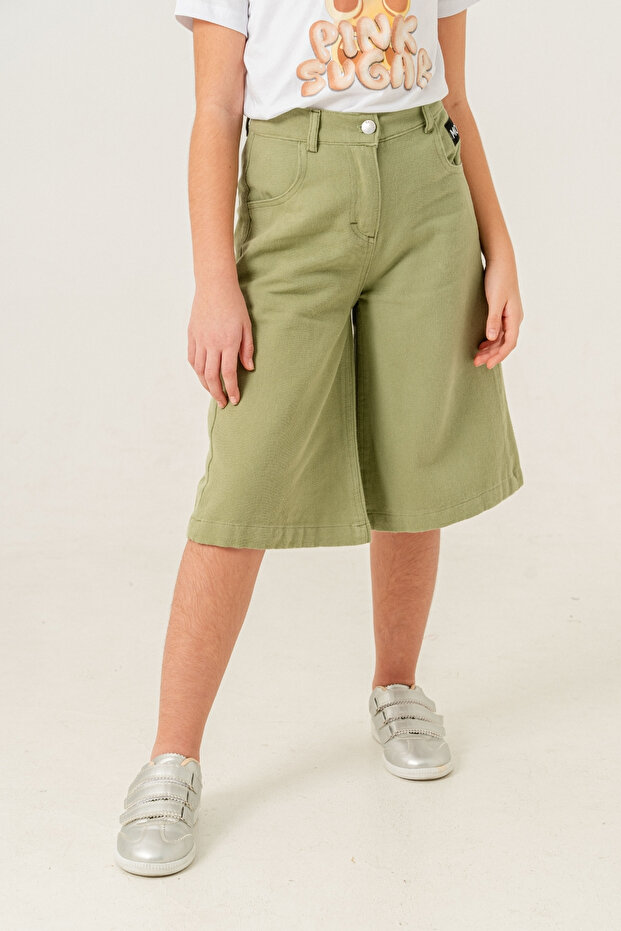 Devojčice Bermuda lanene šortseve 2877 - 1