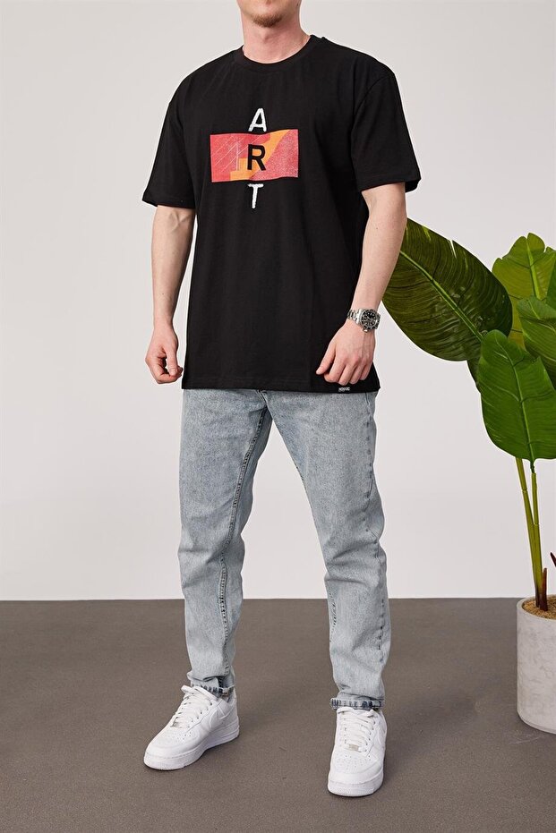Art Siyah Tshirt - 1