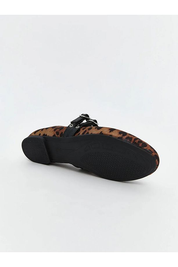 LCW STEPS Karışık Leopar Desenli Kadın Babet - 3