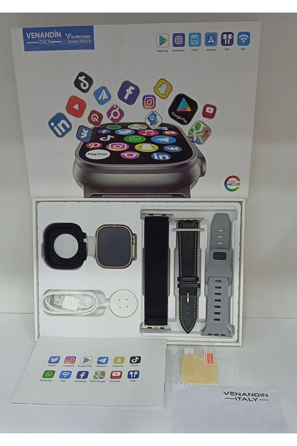 1 Yıl Dt Ultra 2 Wifi/navigasyon/mesaj Yanıtlama/uygulama Market Destekli 4g Android Watch 10 400-50 - 2