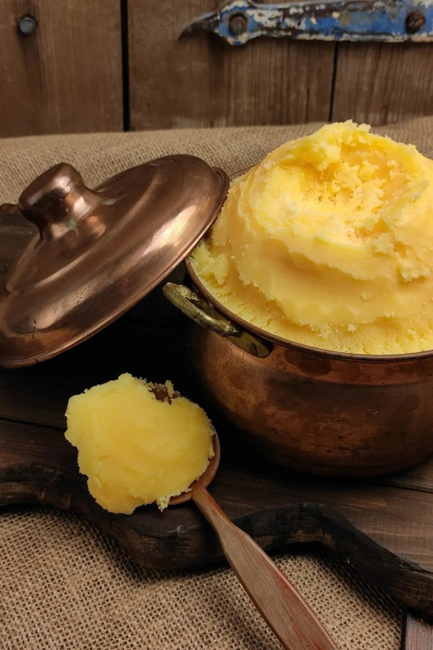 Erzurum İpek Gurme Leben Eritilmiş Tereyağ-Sade Yağ- Ghee Yağı (900 Gram) İPK 4967 - 6