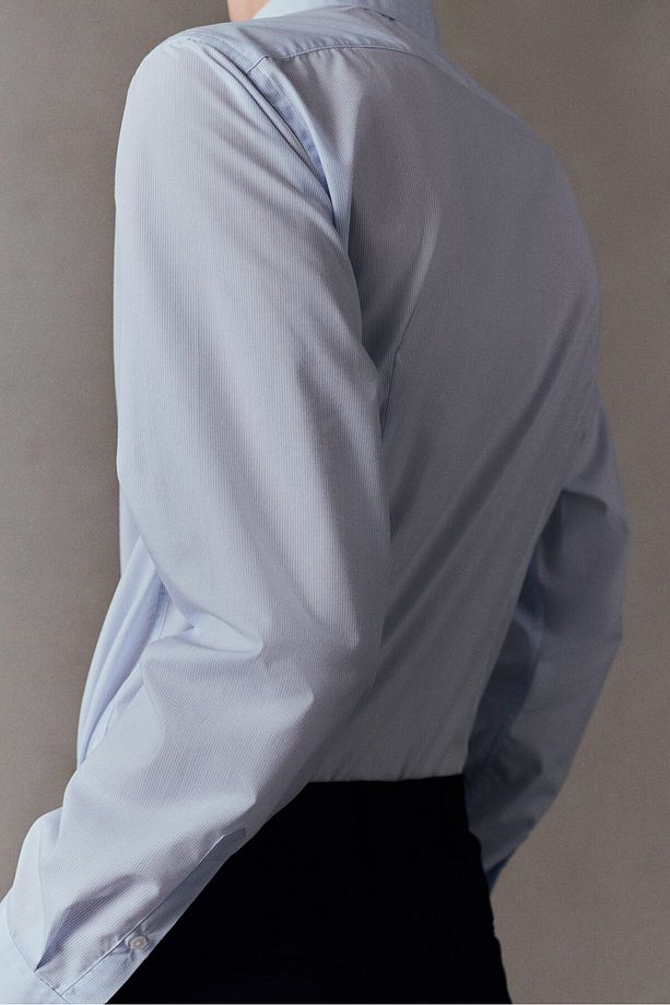 Slim Fit Kolay Ütülenir Gömlek - 3