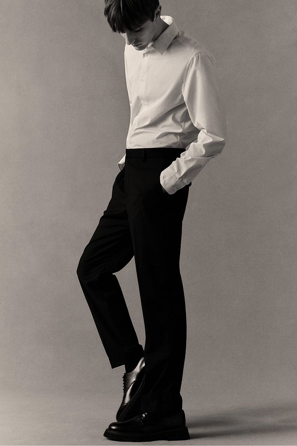 Slim Fit Kolay Ütülenir Gömlek - 4