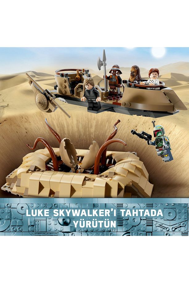 ® Star Wars™ Çöl Skiff’i ve Sarlacc Çukuru 75396 - 9+ Yaratıcı Oyuncak Yapım Seti (558 Parça) - 9