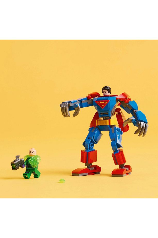 ® DC Batman™ Superman™ Robotu, Lex Luthor™’a Karşı 76302 - 6+ Oyuncak Yapım Seti (120 Parça) - 6