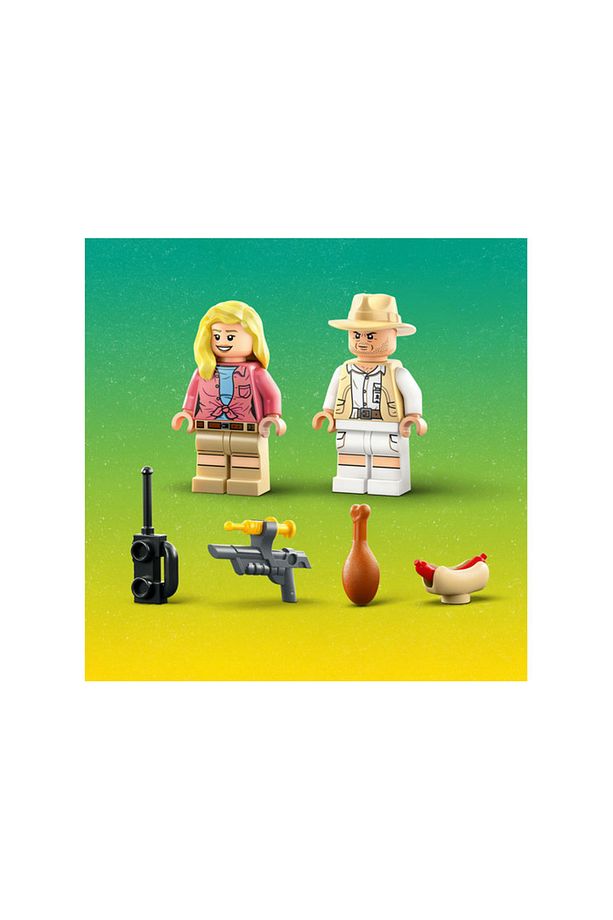 ® Jurassic Park Velociraptor Kaçışı 76957 - 4 Yaş ve Üzeri için Yaratıcı Yapım Seti (137 Parça) - 7