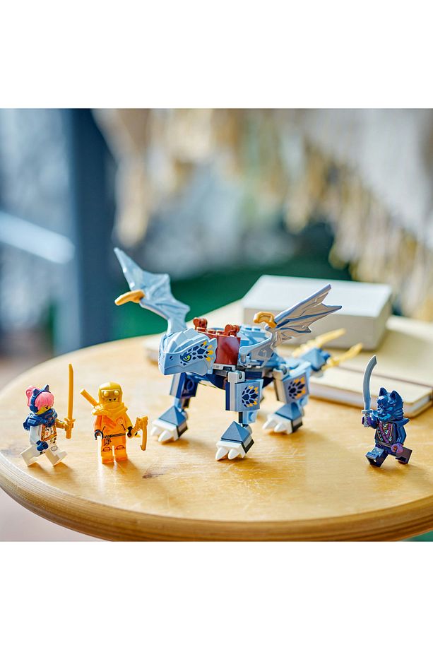 ® NINJAGO® Genç Ejderha Riyu 71810 - 6+ Yaratıcı Oyuncak Yapım Seti (132 Parça) - 6