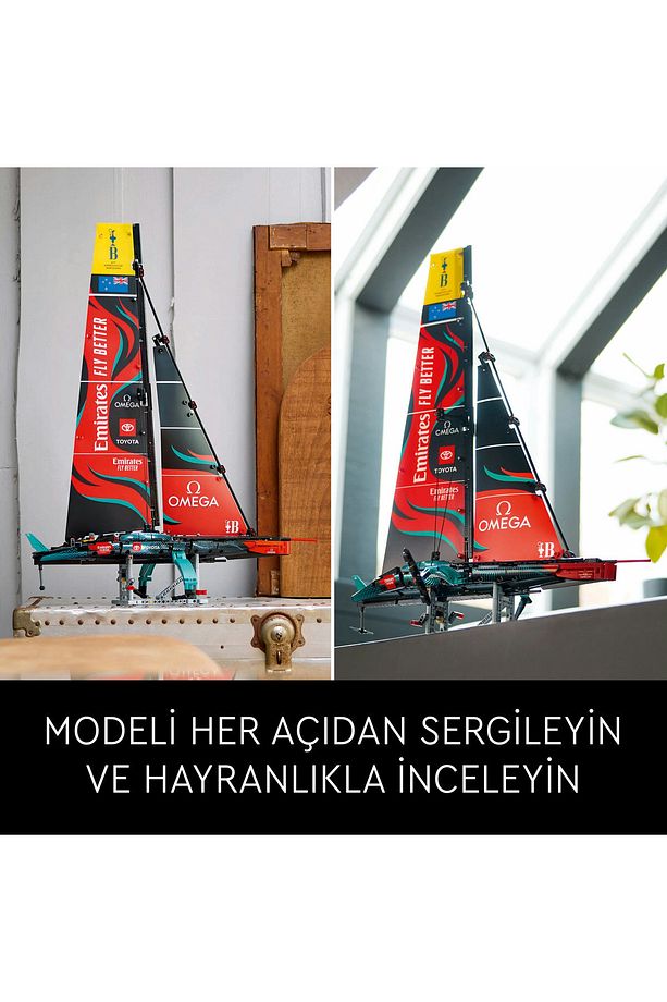 ® Technic Emirates Team New Zealand AC75 Yat 42174 - 18+ Koleksiyonluk Model Yapım Seti (962 Pr) - 8