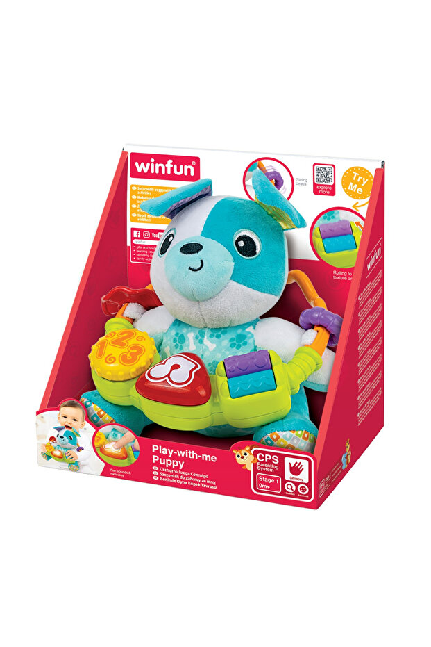 Catelus joaca-te cu mineru bebelusi, winfun - 1