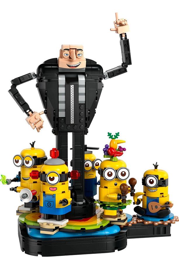 ® Despicable Me 4 Yapım Parçalarından Gru ve Minyonlar 75582 - 9+ Oyuncak Yapım Seti (839 Pr) - 3