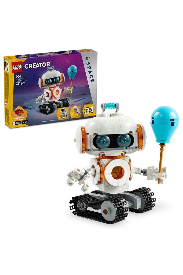 ® Creator 3’ü 1 Arada Uzay Robotu 31164 - 8+ Yaratıcı Oyuncak Yapım Seti (281 Parça) - 1