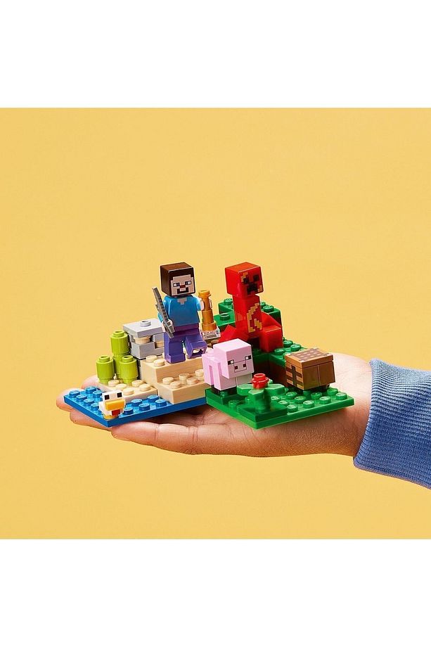 ® Minecraft® Creeper™ Pususu 21177 Yapım Seti (72 Parça) - 6