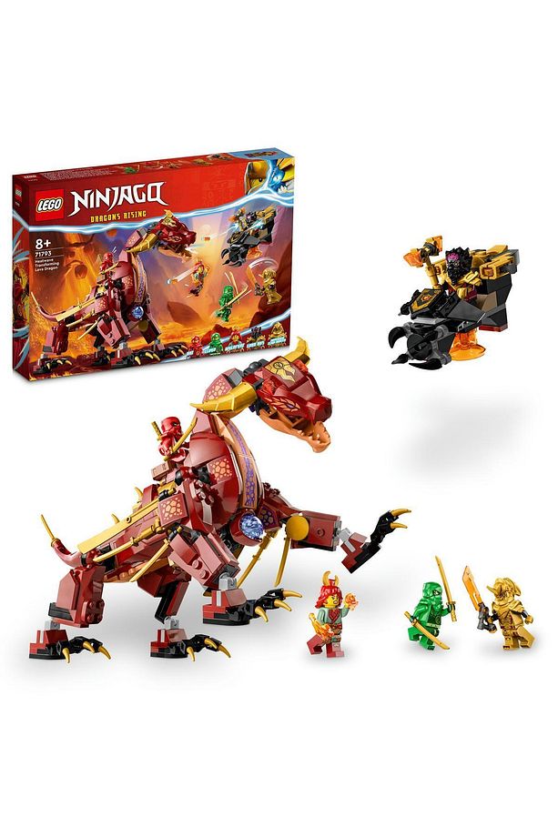 ®  Ninjago Heatwave Dönüşen Lav Ejderhası 71793 - 8 Yaş Ve Üzeri Çocuklar İçin Ninja Ejder İçer - 1
