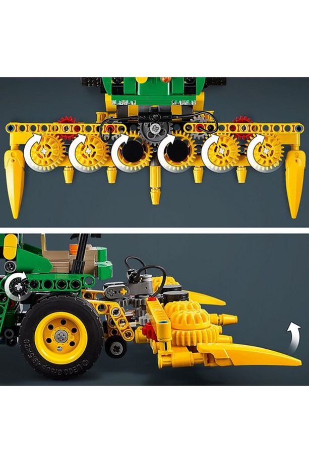 ® Technic John Deere 9700 Forage Harvester 42168 - 9+ Oyuncak Model Yapım Seti (559 Pr) - 3