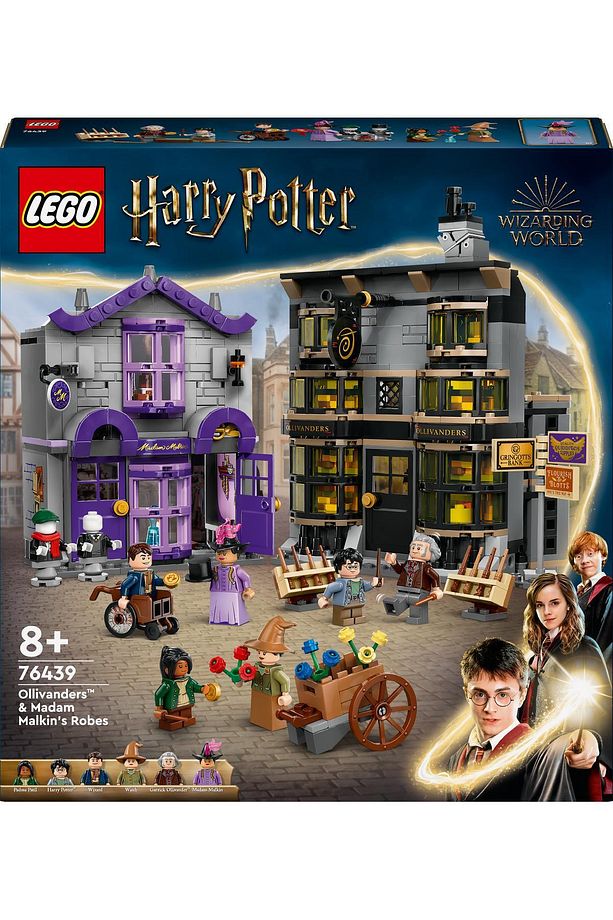 ® Harry Potter™ Ollivanders ve Madam Malkin'in Cübbe Dükkanı 76439 - 8+ Oyuncak Yapım Seti (744P) - 3