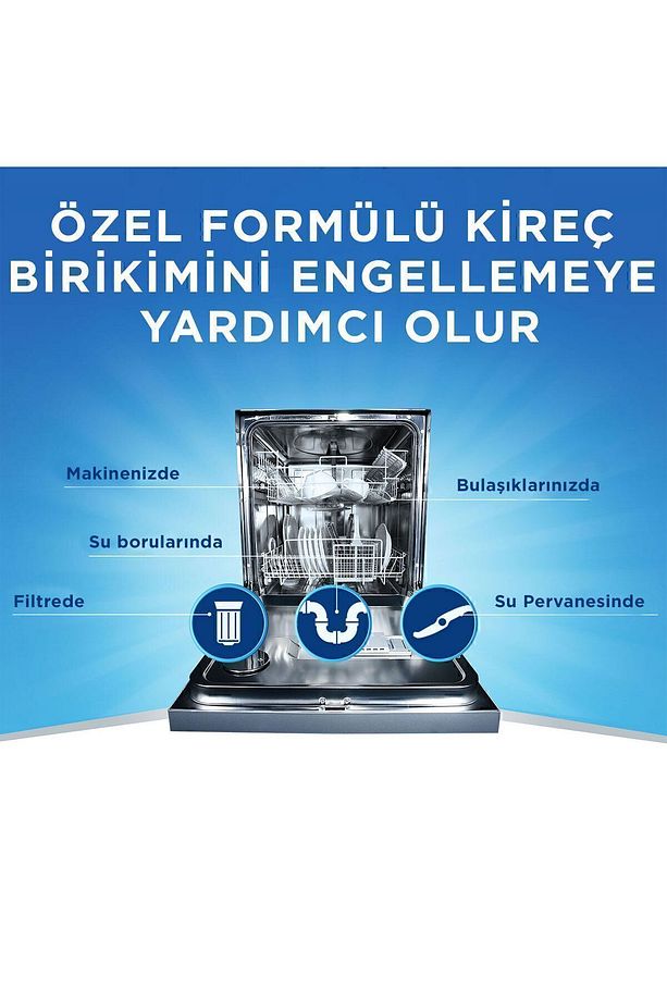 Bulaşık Makinesi  Tuzu  Kireç Kalıntılarına Karşı Koruyucu  1500 Gram 1 Adet - 5