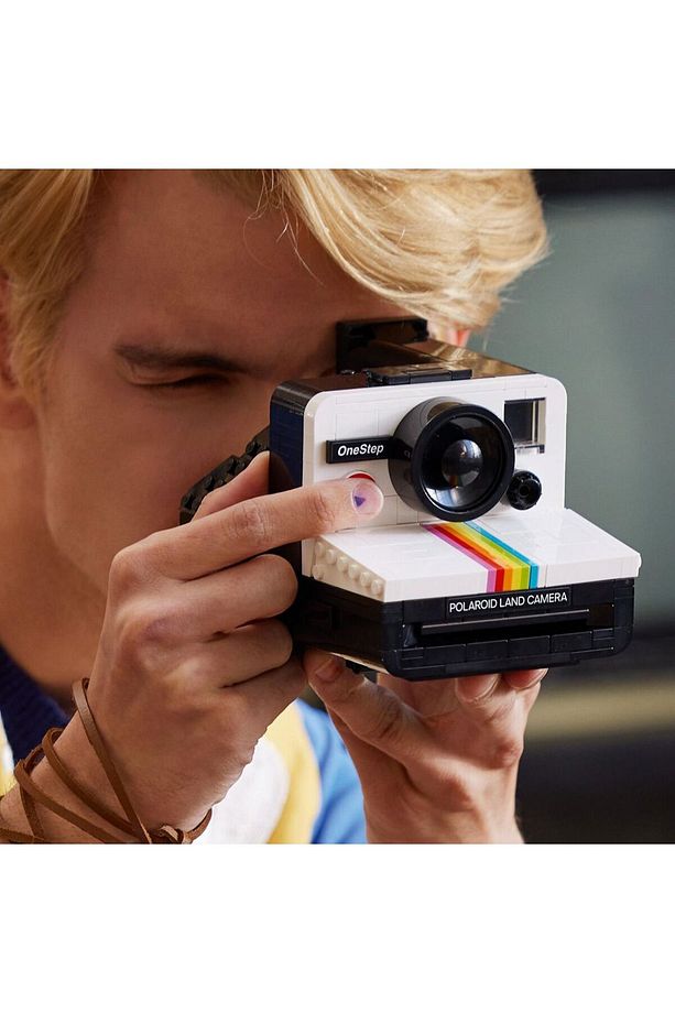 ® Ideas Polaroid OneStep SX-70 Kamera 21345 - 18+ Koleksiyonluk Model Yapım Seti (516 Pr) - 8