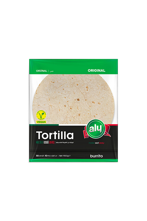 Tortilla 30 cm 10' lu