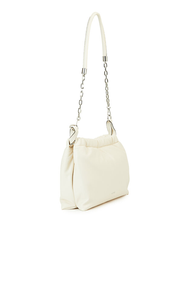 Bej Kadın Postacı Çantası - 3