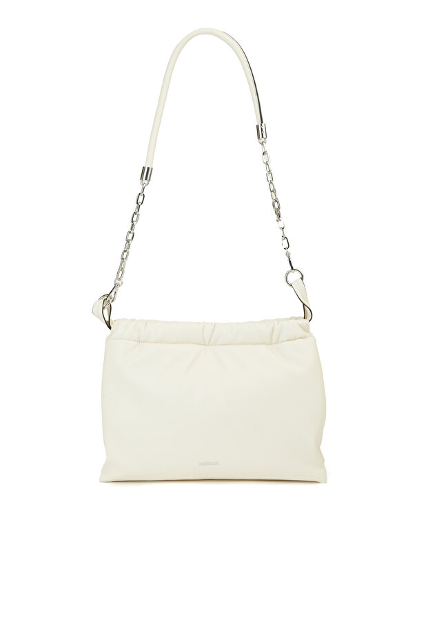 Bej Kadın Postacı Çantası - 2