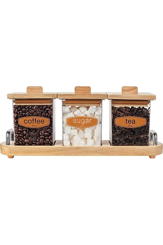 Coffee,Tea and Sugar Canister Set