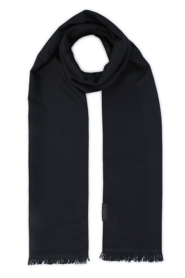 Black Double Sided Scarf