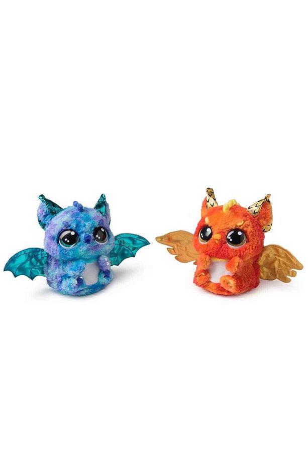 Sesli ve Işıklı Hatchimals Alive Mystery Hatch Draggle İnteraktif Peluş Sürpriz Yumurta - 5