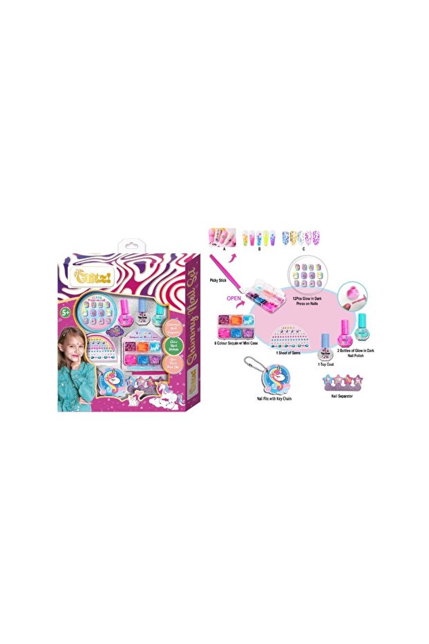 by Glitz Sparkling Nail Manicure Suite