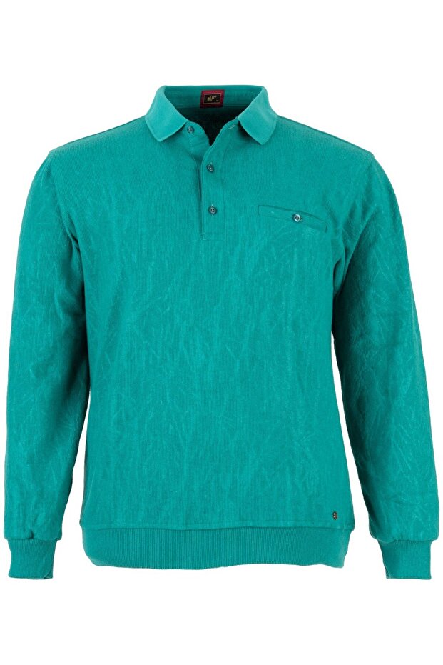 Polo Yaka Sweatshirt - 2