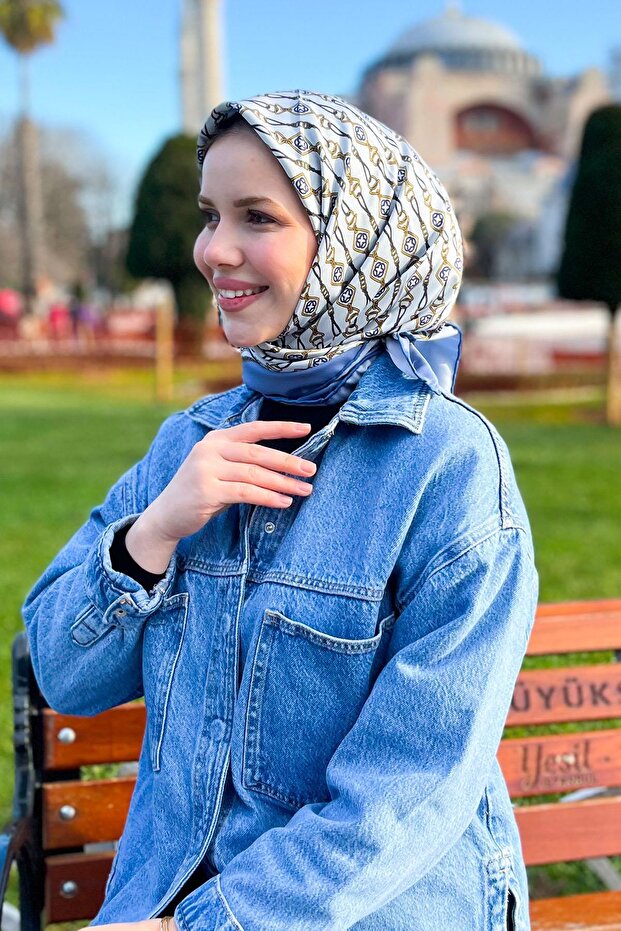 Tivil Eşarp - Polyester Twill - 8502795-992 - 3