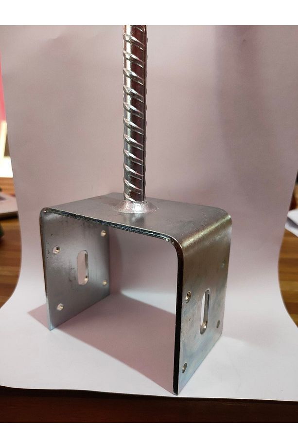 Nevrüllü 10 Luk Ayak Ahşap Metal Kamelya Pergule Pergola Sundurma Direkler Için N/10 - 1