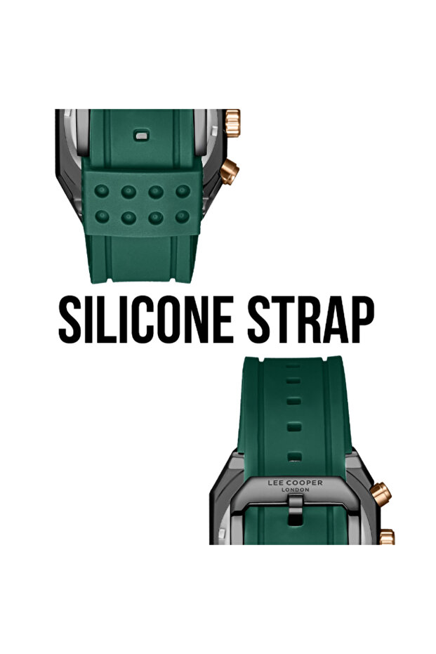 Men Multi Function Dark Green Dial Watch - LC08022.077 - 6