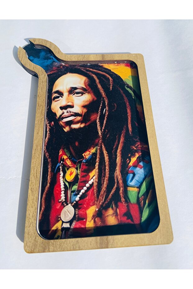 B.marley Ahşap Tütün Tepsi - 1